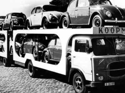 Beginn der Fahrzeugtransporte