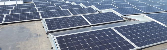 Urban heating and solar panels