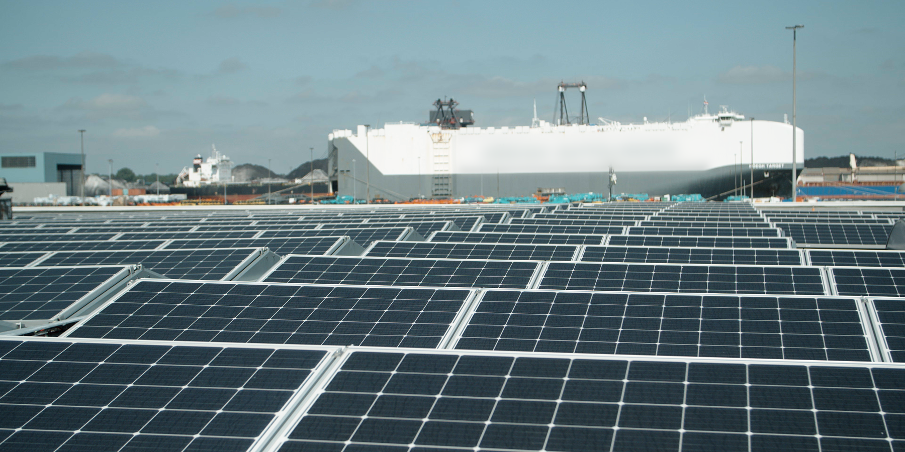 District heating and solar panels